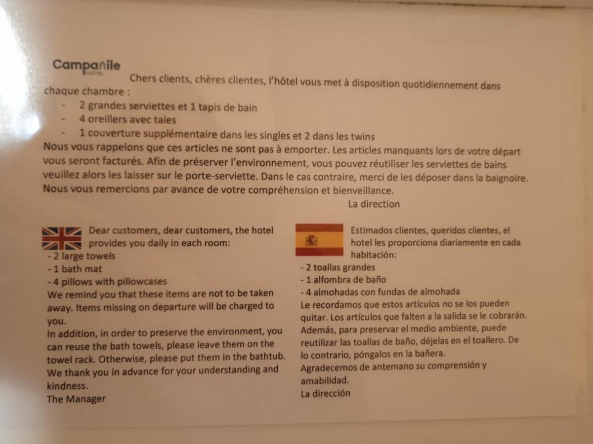 Hotel Restaurant Campanile Aurillac Exterior photo